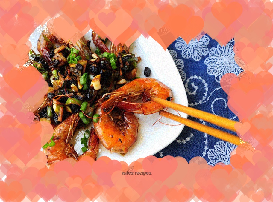 【Delicious and fragrant dry-roasted large prawns】