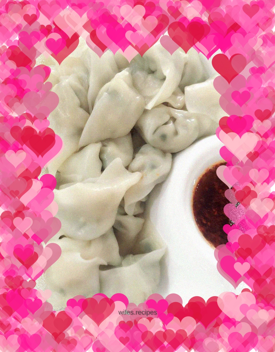 Pork and green onion dumplings