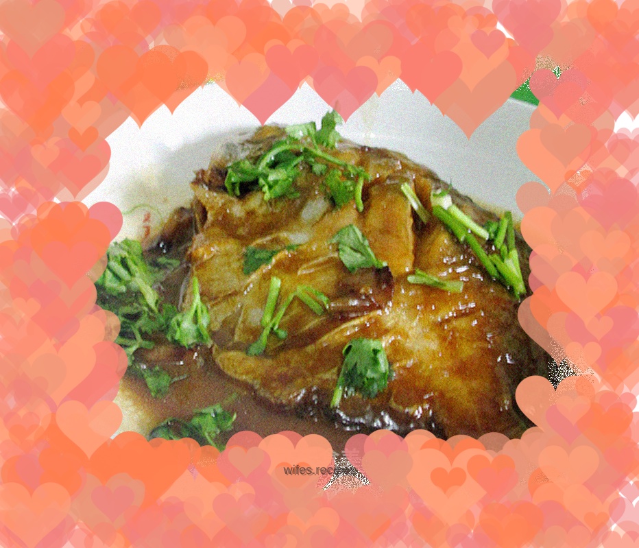 Braised Pomfret
