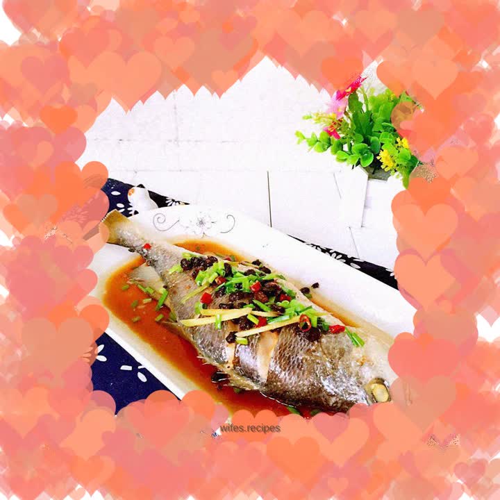 Steamed Yellow Croaker with Black Bean Sauce