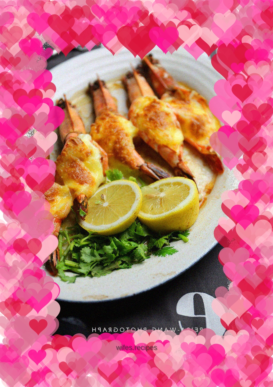 Lemon Grilled Cheese Prawns