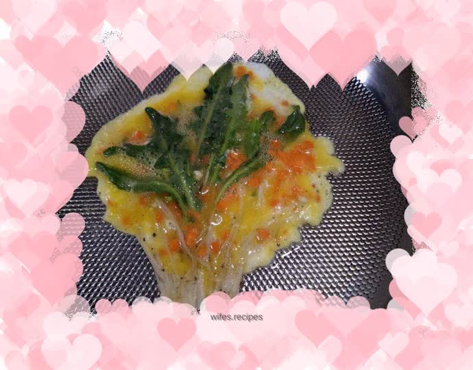 Shepherd's Purse, Enoki Mushroom, Egg Tree