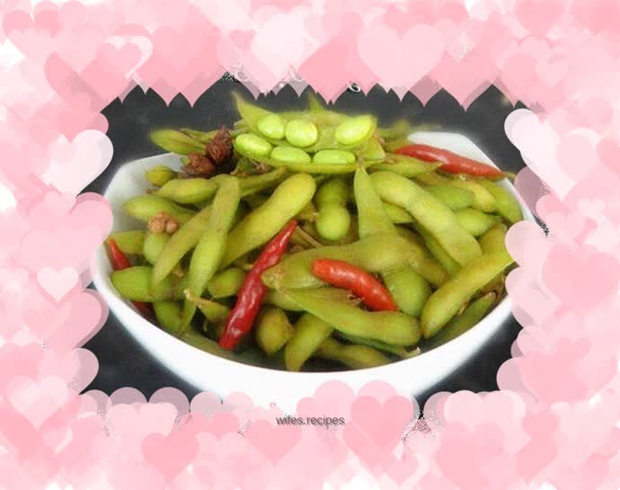Boiled edamame
