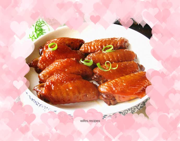 [Braised chicken wings]