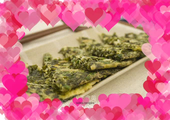 Seaweed and Shrimp Cake