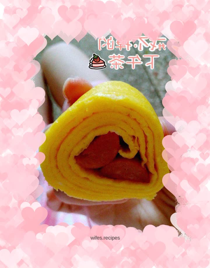 Ham and egg rolls