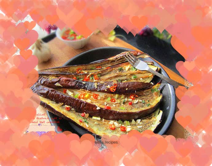 Garlic Roasted Eggplant