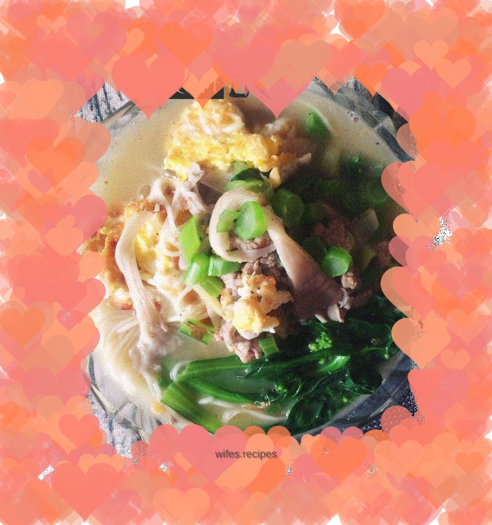 Rapeseed dragon beard noodles