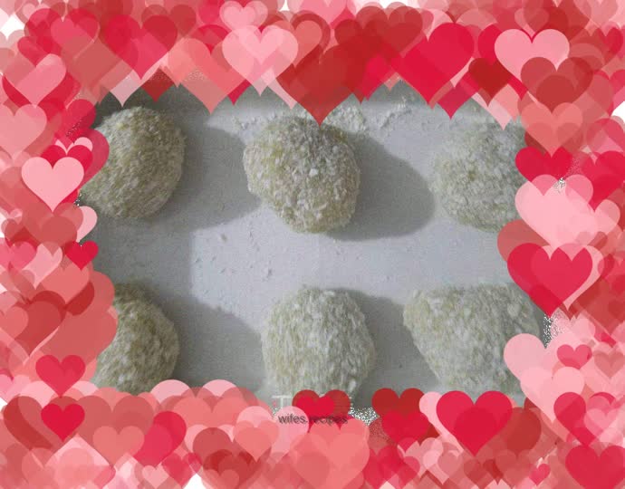 Sweet and delicious glutinous rice cakes