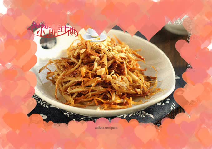 Stir-fried King Oyster Mushroom