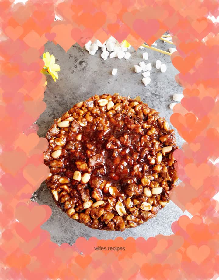 Caramel Walnut Peanut Crisp