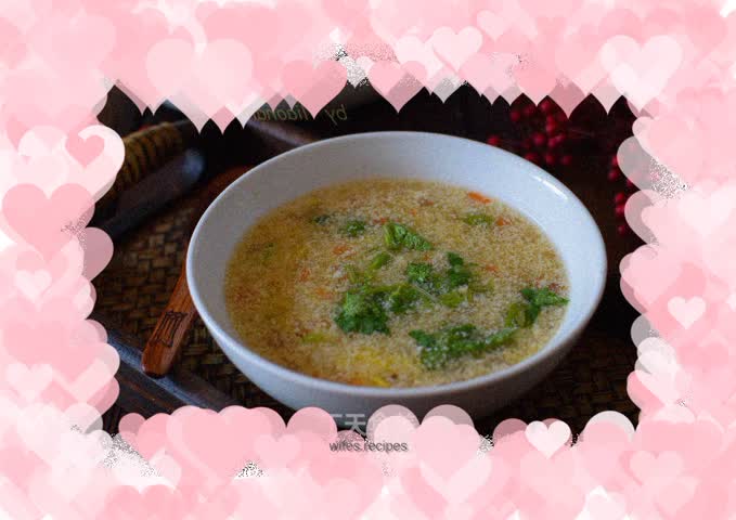 Beef and tofu soup