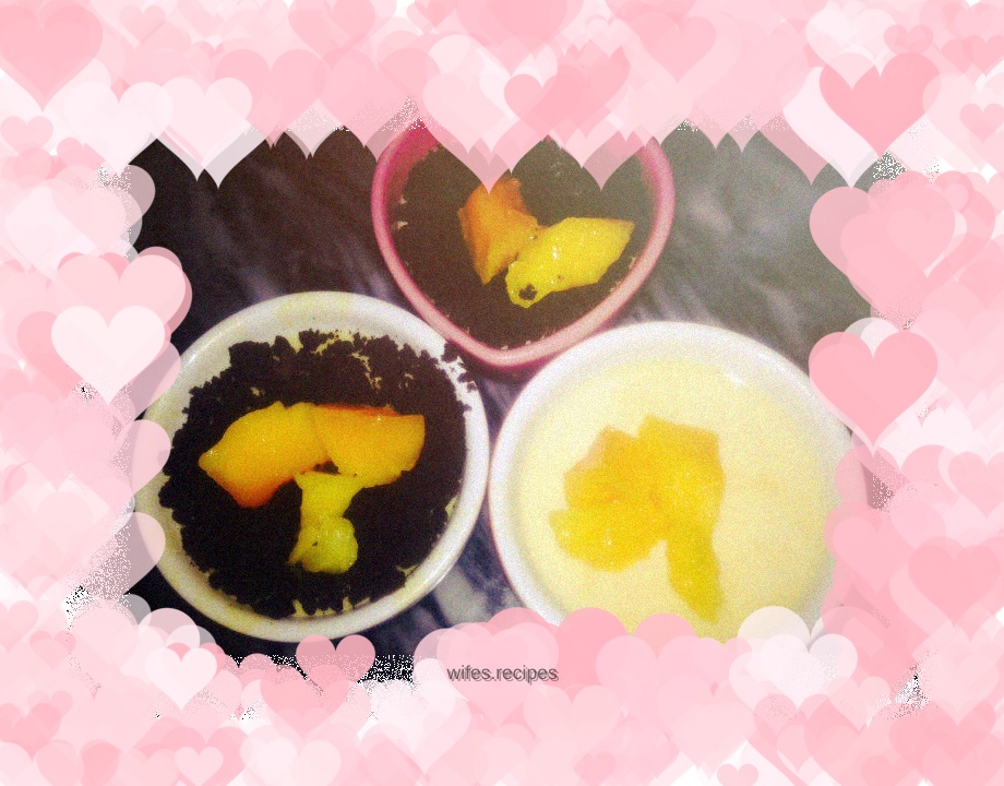 Different mango pudding🍮