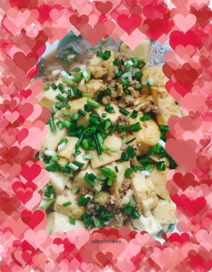 Minced Pork Tofu