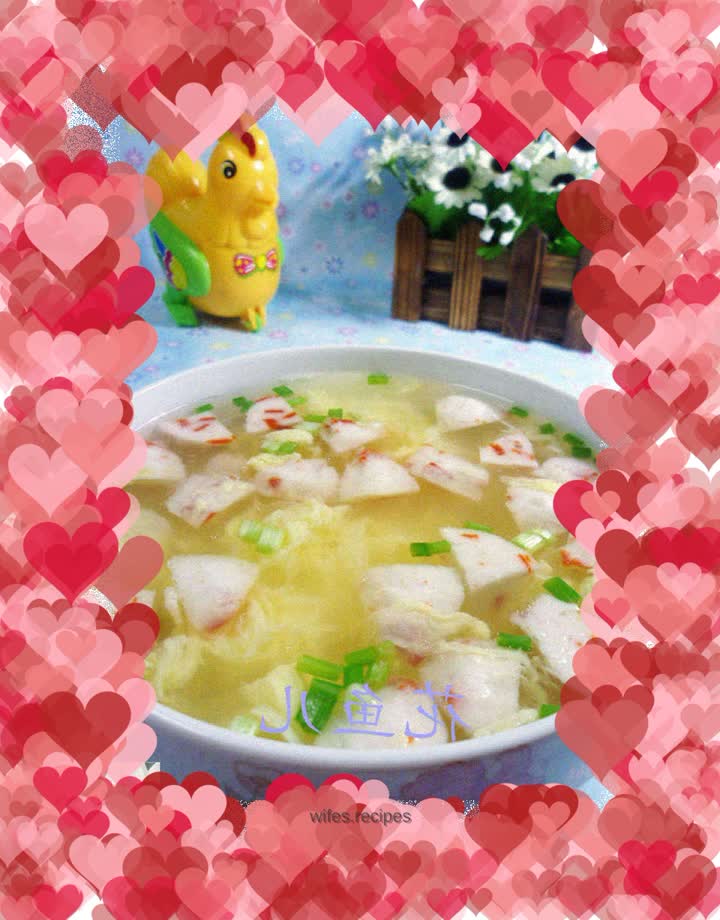 Lobster ball egg drop soup