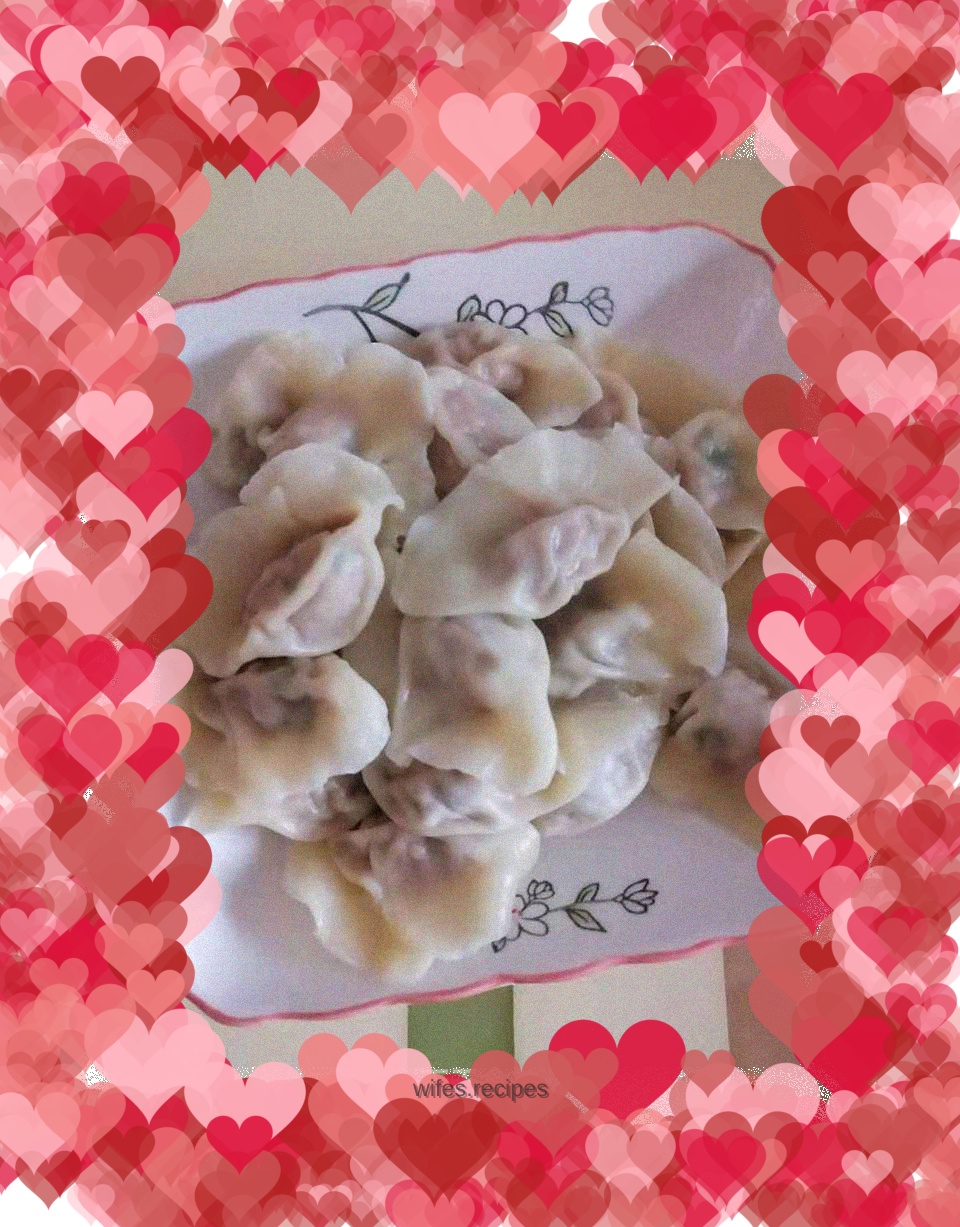 Fresh meat dumplings