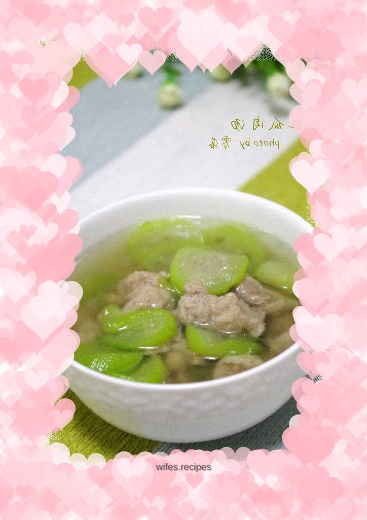 My favorite delicious bite: loofah broth