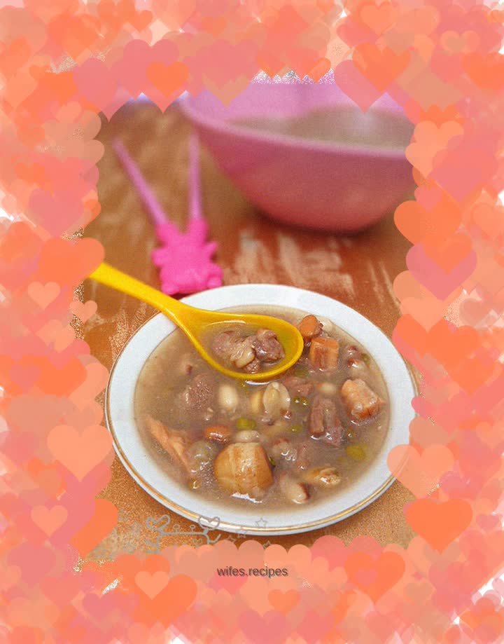 Braised mutton with multigrain