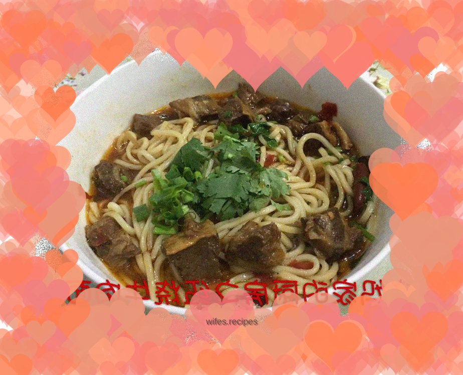 Private Braised Beef Noodles