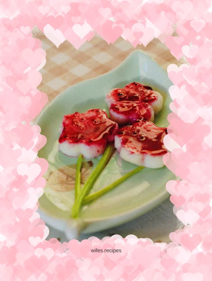 Blueberry Yam Flower