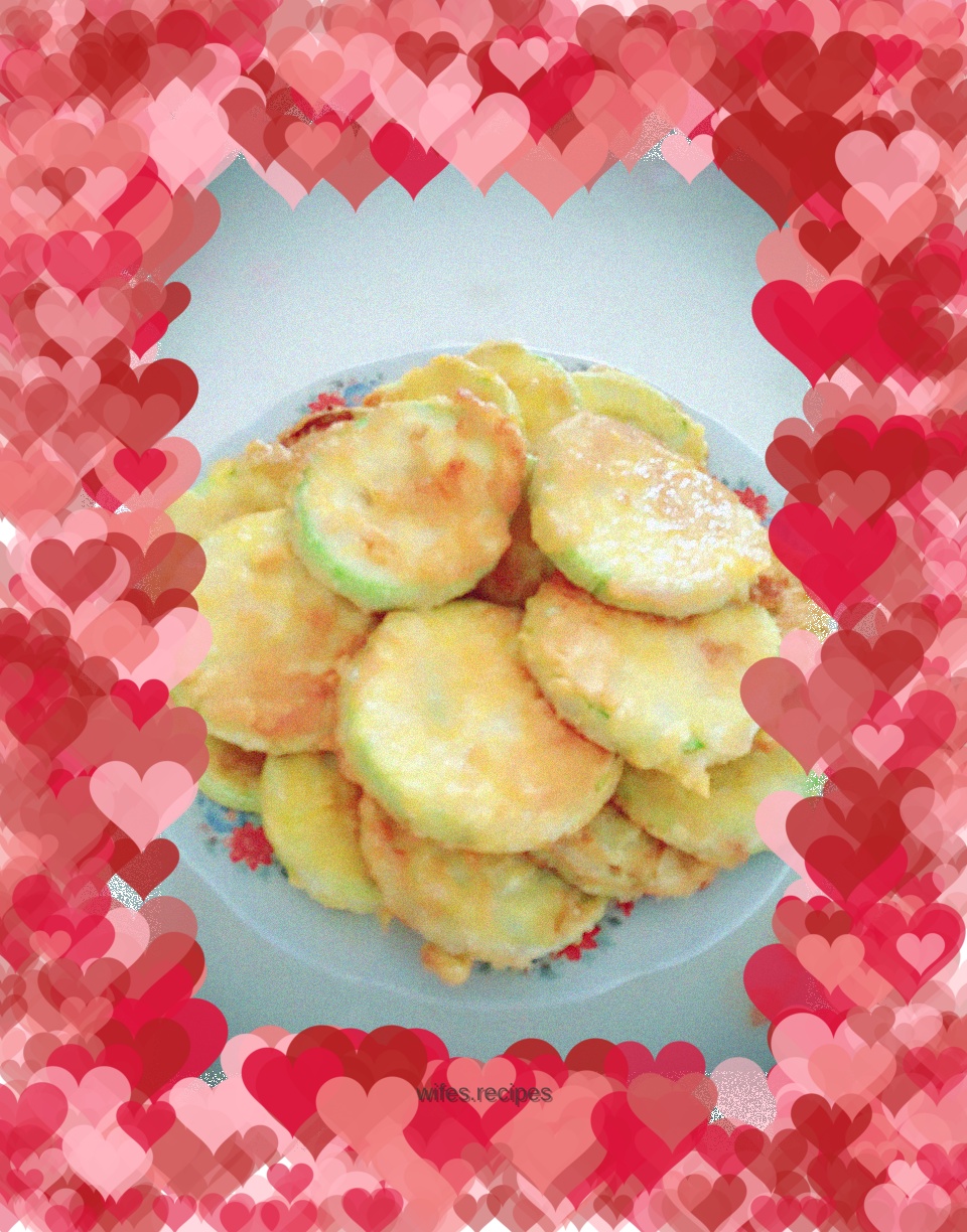 Korean Zucchini Egg Pancake