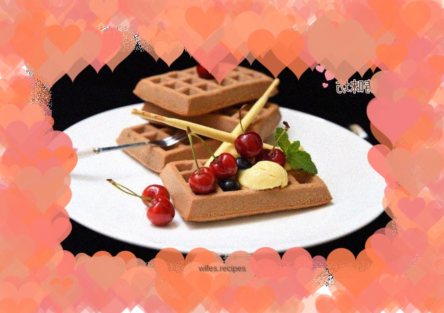 【Chocolate Waffles】