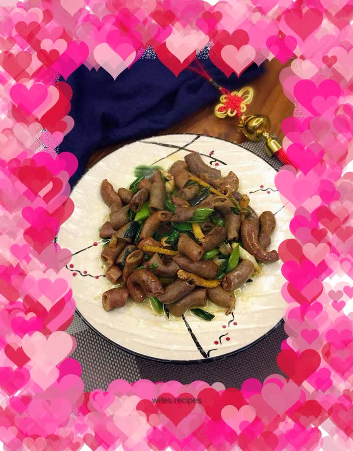 【Zhejiang】Fried pork intestines with garlic