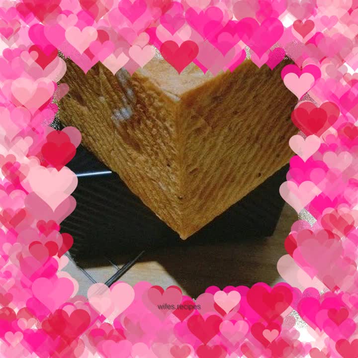 Black sesame milk toast