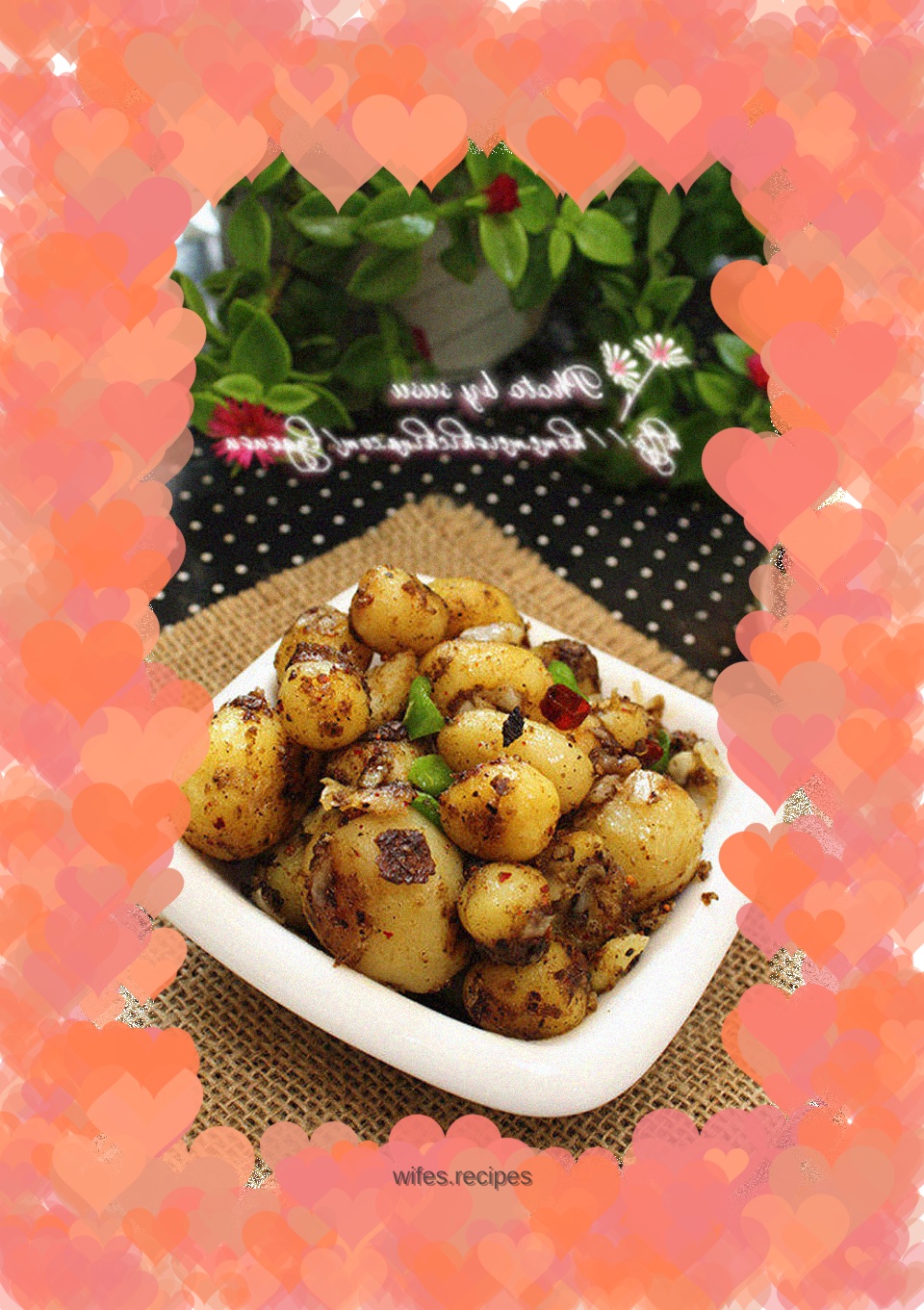 Salt and pepper baby potatoes