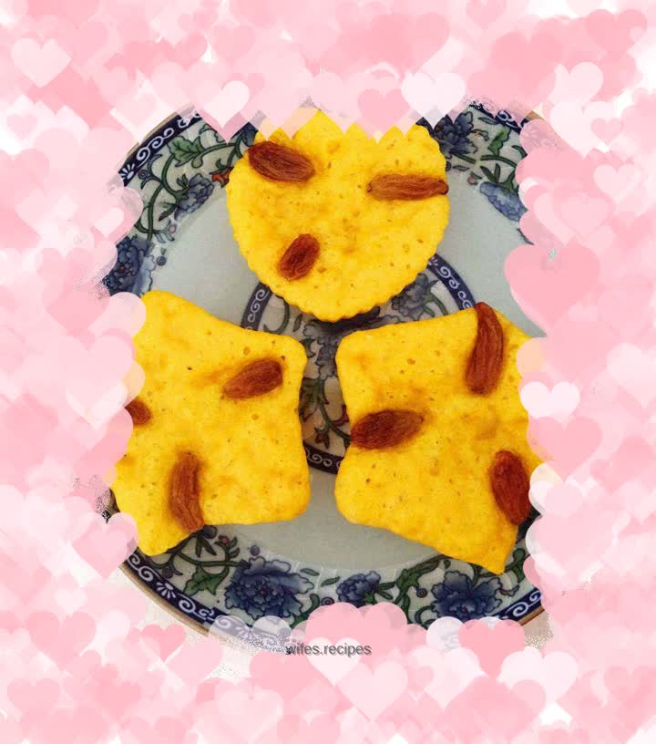 Pumpkin hair cake