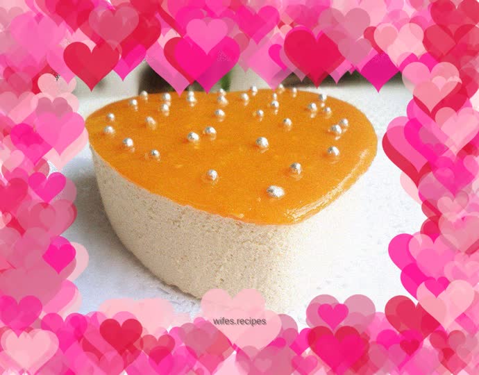 Mango mousse cake