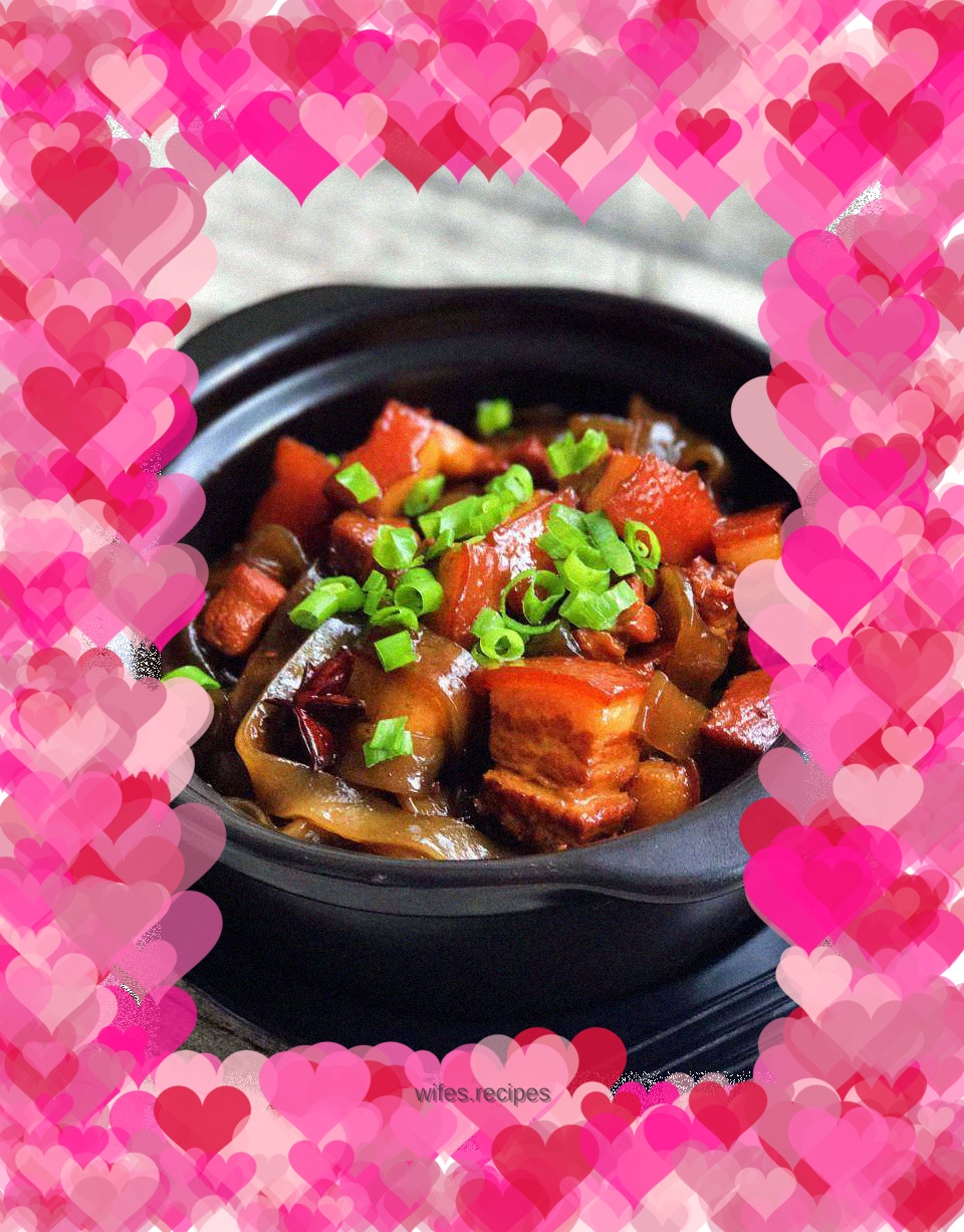 Pork stewed vermicelli