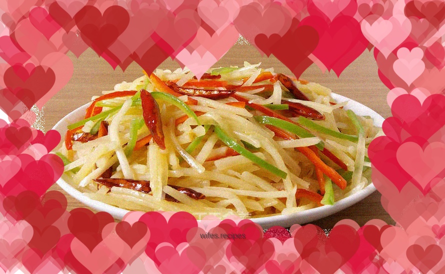 Hot and sour potato shreds