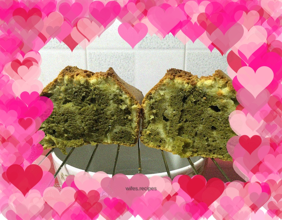 Matcha Marble Pound Cake