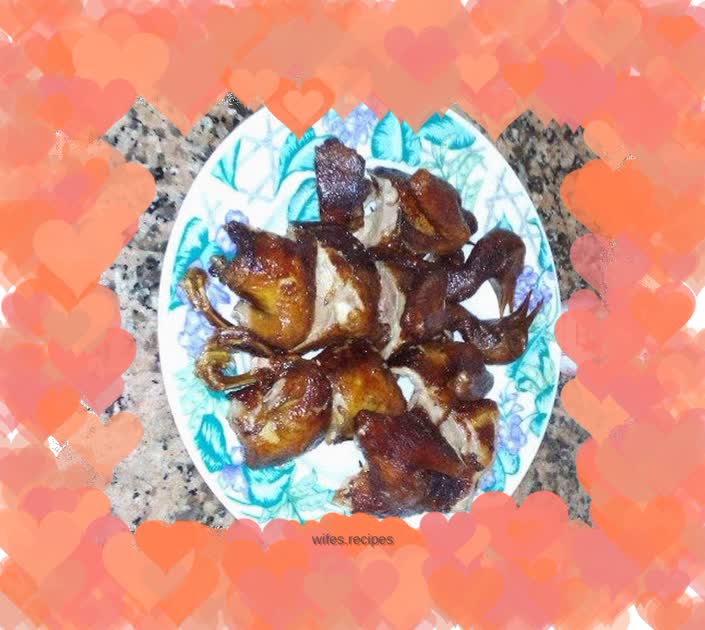 Salt and pepper squab