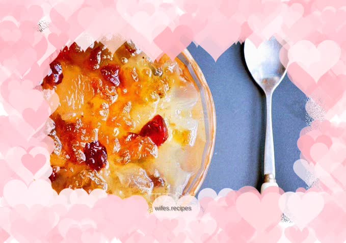 Beauty Soap Locust, Rice Peach Gum and Tremella Soup