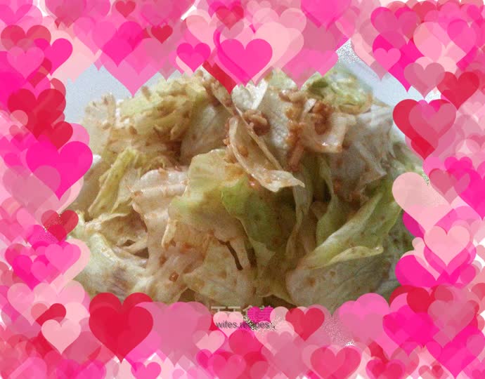 Lettuce - Lettuce with soy sauce - Lettuce salad (soy sauce version)