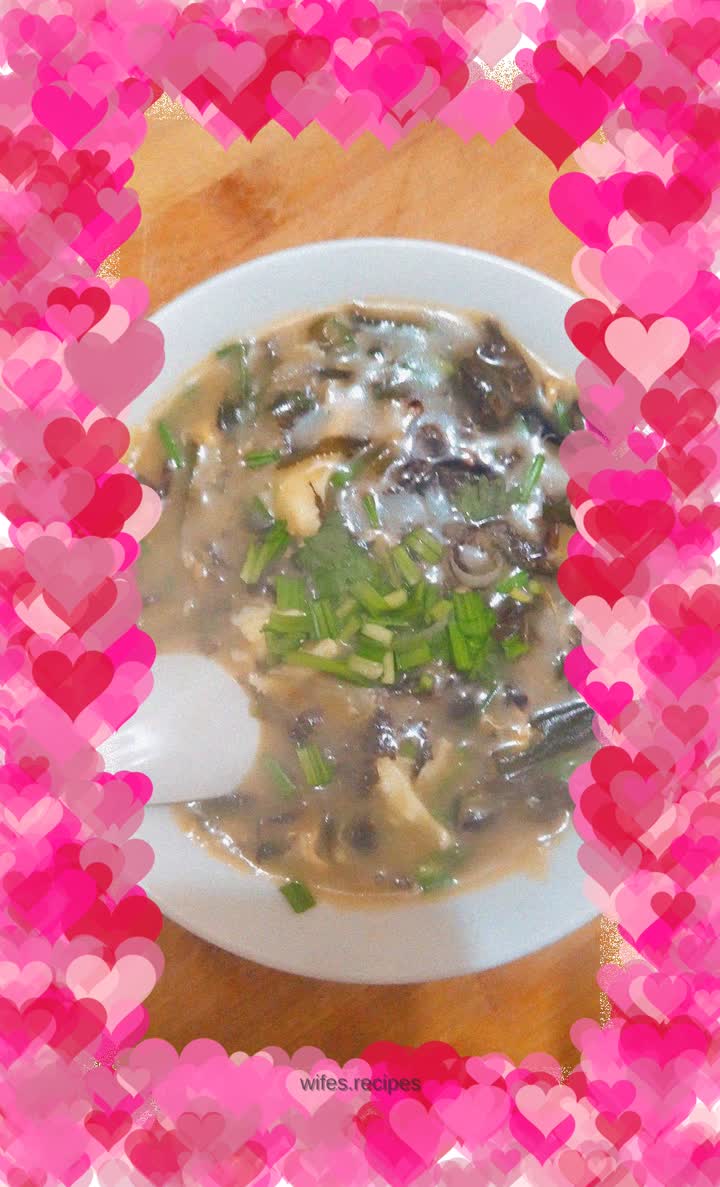 Fresh vegetable porridge