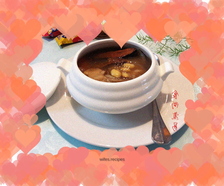 Smilax lentil bone soup