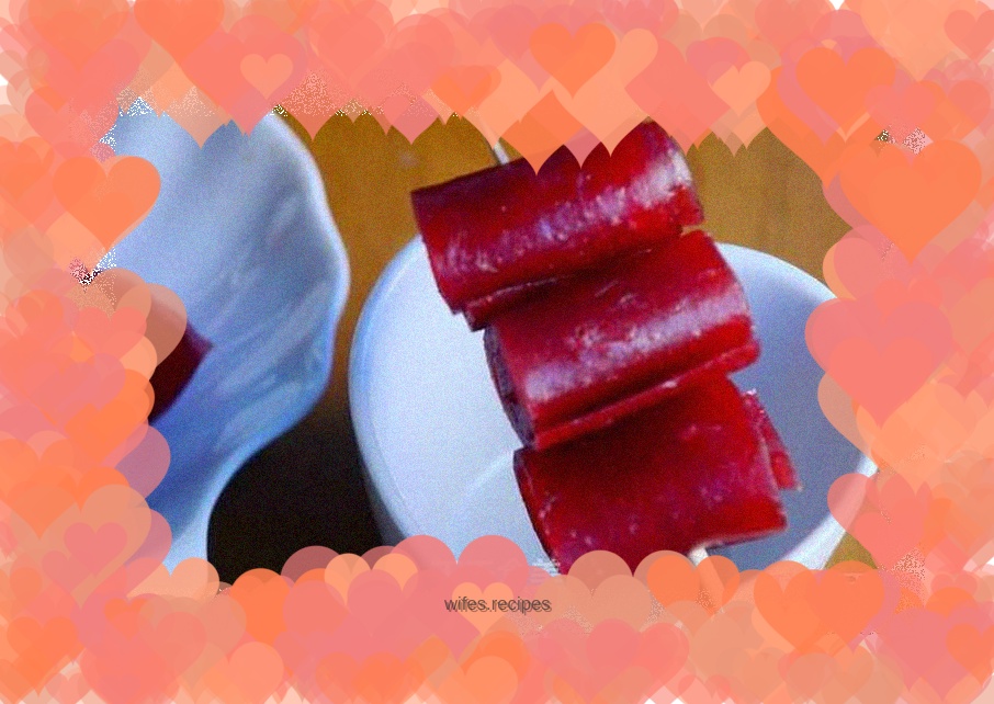 Delicious fruit peel