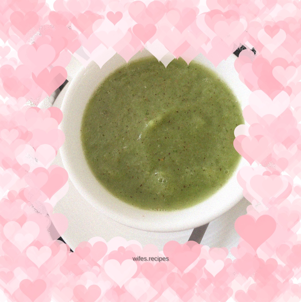 Kiwi cucumber apple juice