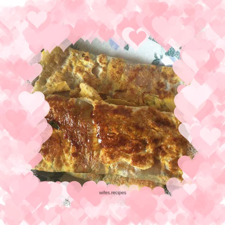 Homemade grilled cold noodles