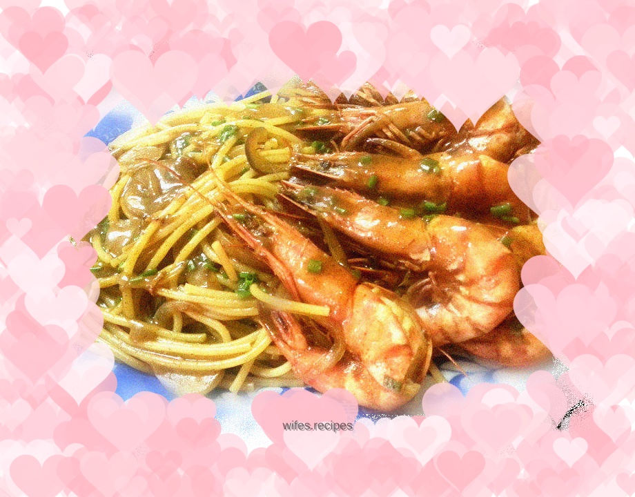 Curry Taiwanese Shrimp Pasta