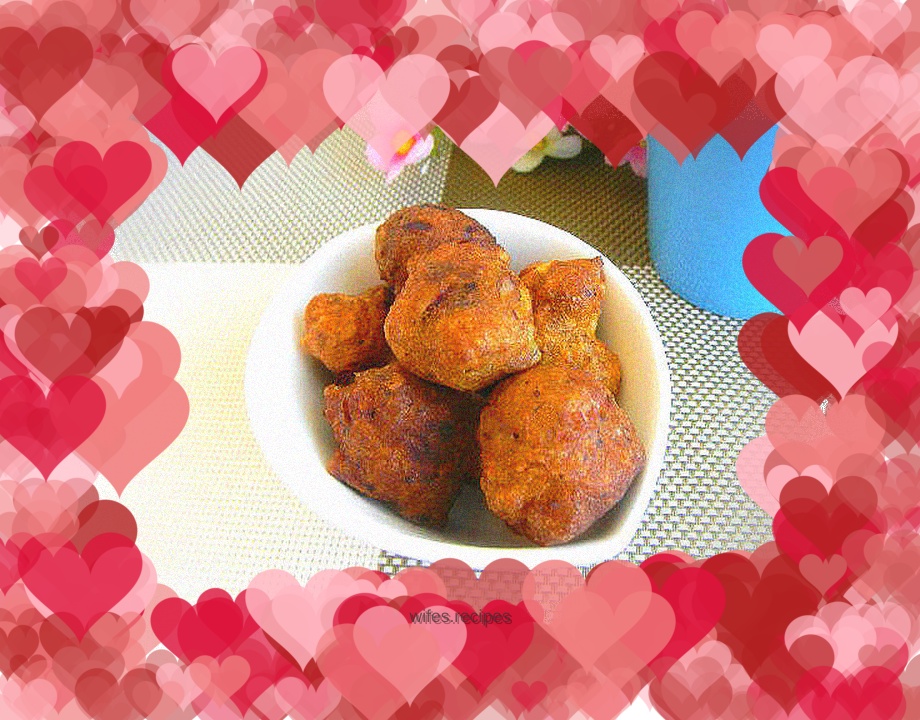 Bean dregs meatballs