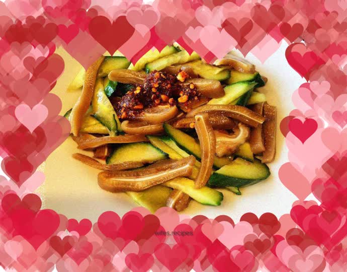 Cold braised pig ears