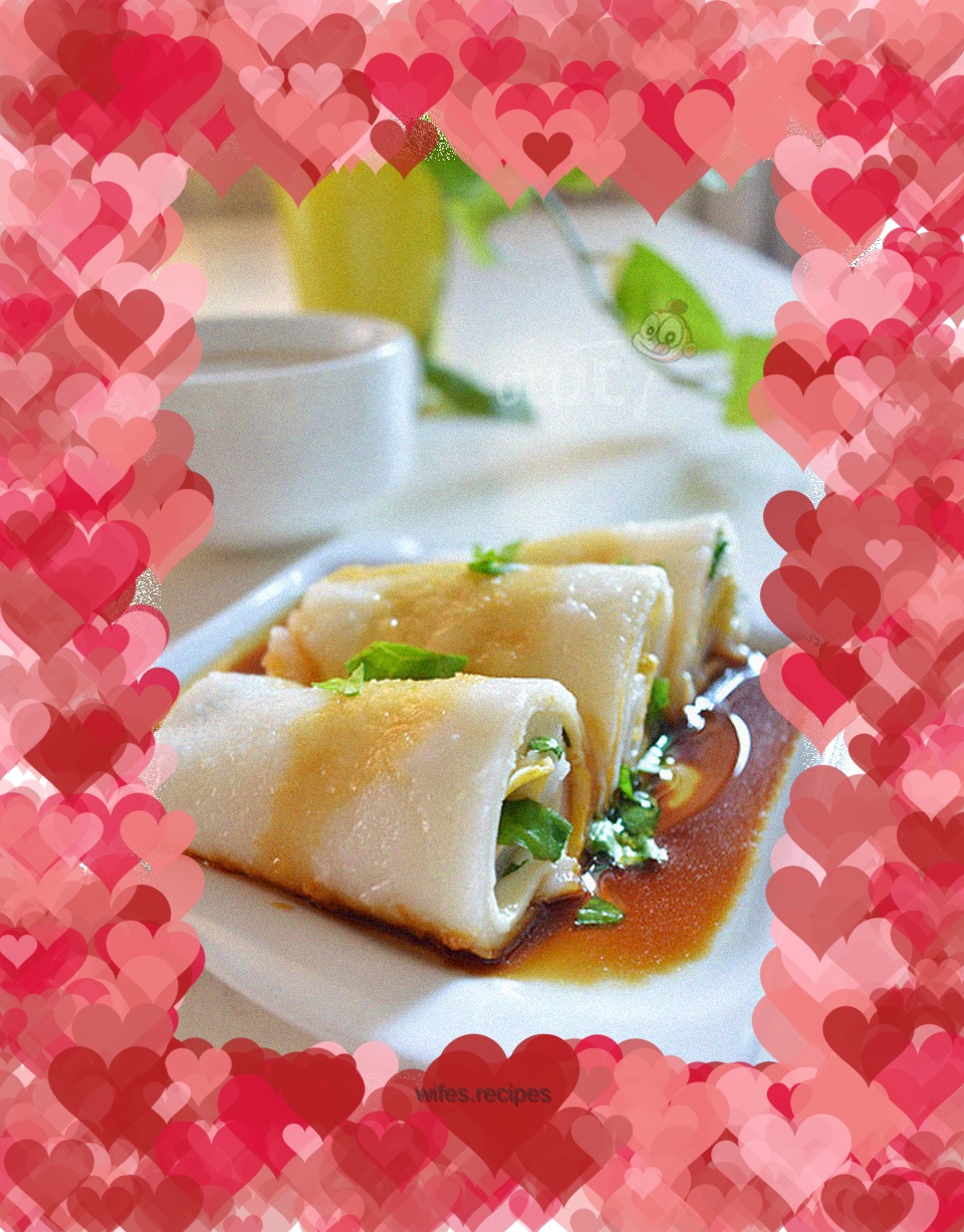 Egg rice roll