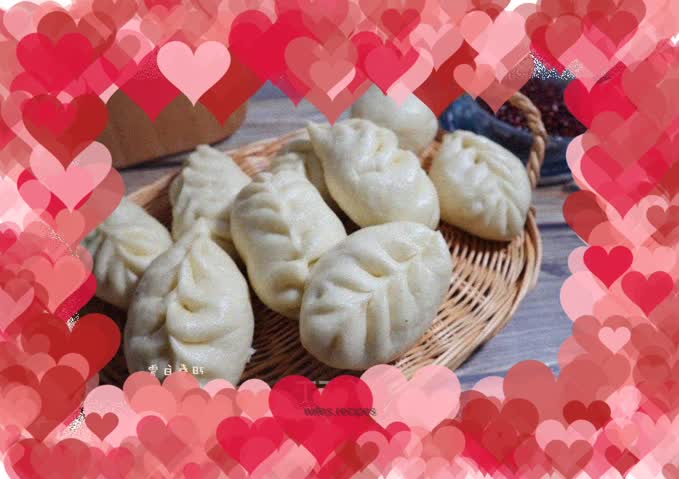 Soft bean paste buns❗️Milk-flavored wheat red bean buns (one-time fermentation)