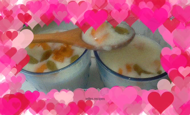 Leftover rice pudding