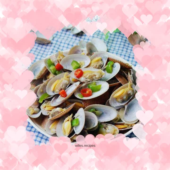 Spicy stir-fried scallops