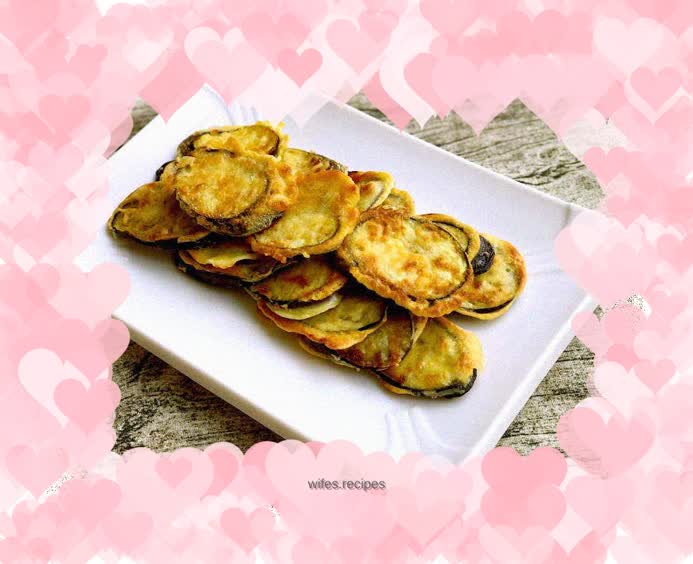 Pan-fried eggplant